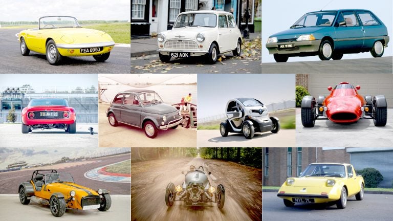 10 chiếc xe hơi có ý tưởng chế tạo đơn giản nhất từ trước đến nay