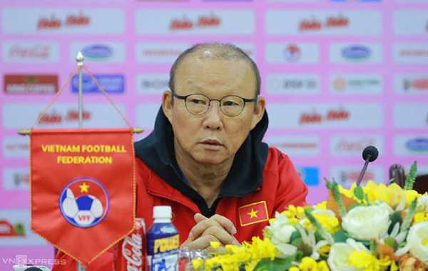 HLV Park Hang- seo có thể không chỉ đạo trận ĐTQG – U22 Việt Nam
